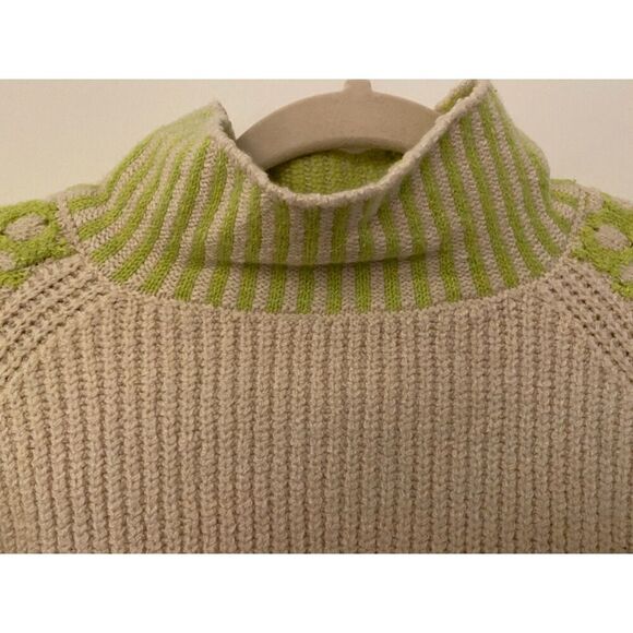 Wild Fable Target Off White Turtleneck Cropped Sweater Women's Sz S NWT New - Picture 3 of 16